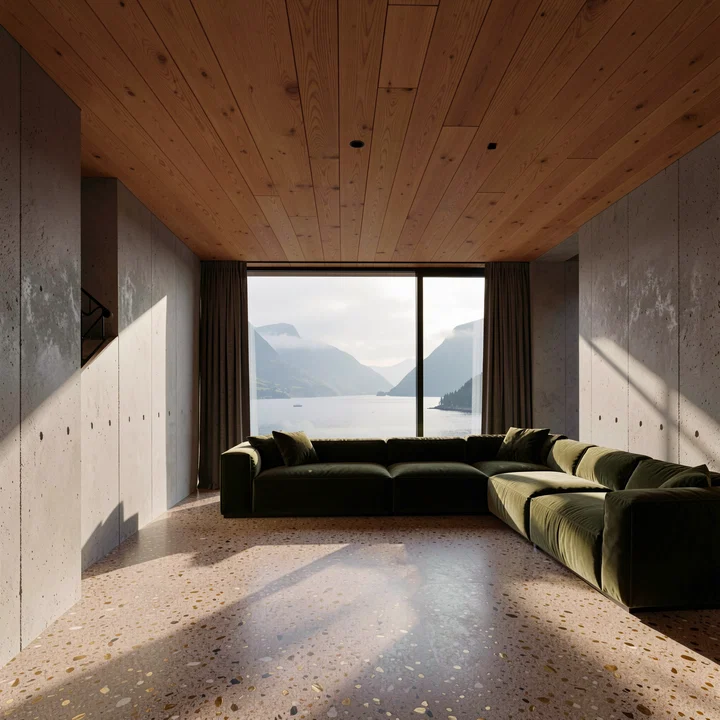 Interior concept study used as a comparison frame.